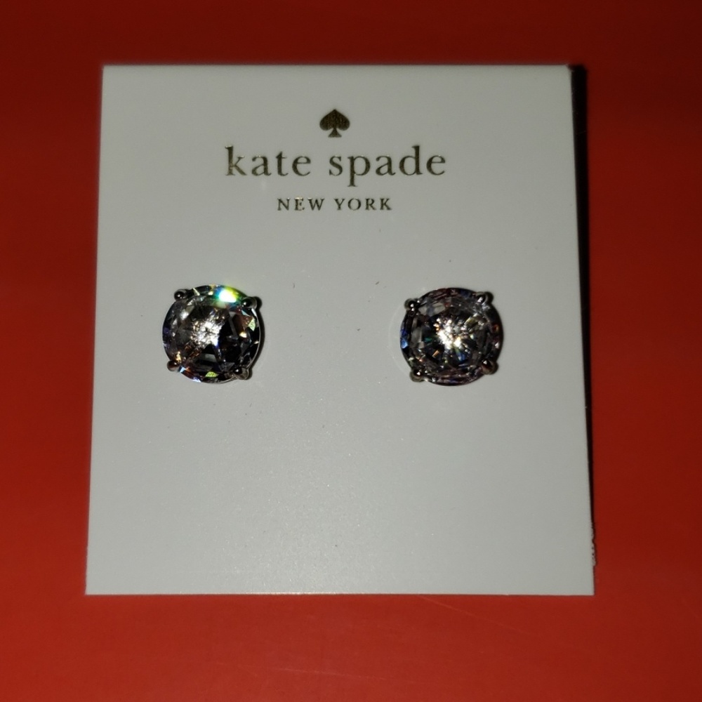 Kate Spade Silver CZ Earrings